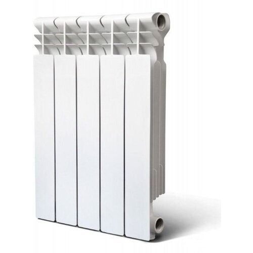 Радиатор FIRENZE AL 500/80 A21 10 секций (серый квадрат) 00-00015000 радиатор отопления aquaprom al 500 80 a21 синий квадрат 12 секций 00 00010149