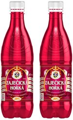 Вода минеральная лечебная Zajecicka Horka (Зайечицкая горькая) 2 шт. по 0,5л, пэт