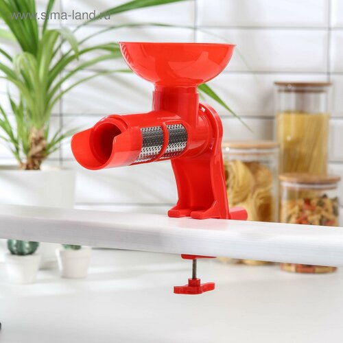 Соковыжималка для томатов Доляна 27 см цвет красный 82400₽