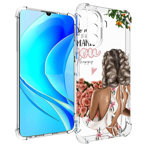 Чехол MyPads Мелочи-делают-тебя-счастливой для Huawei Nova Y70 / Nova Y70 Plus (MGA-LX9N) / Huawei Enjoy 50 задняя-панель-накладка-бампер