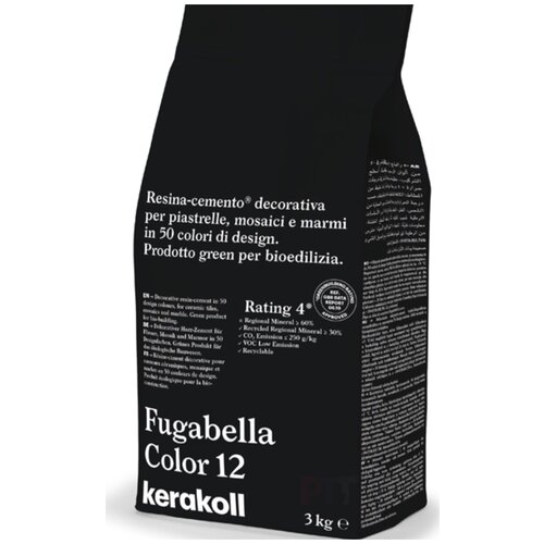 Kerakoll Fugabella Color 12 затирка для швов полимерцементная (50 оттенков) 3 кг.