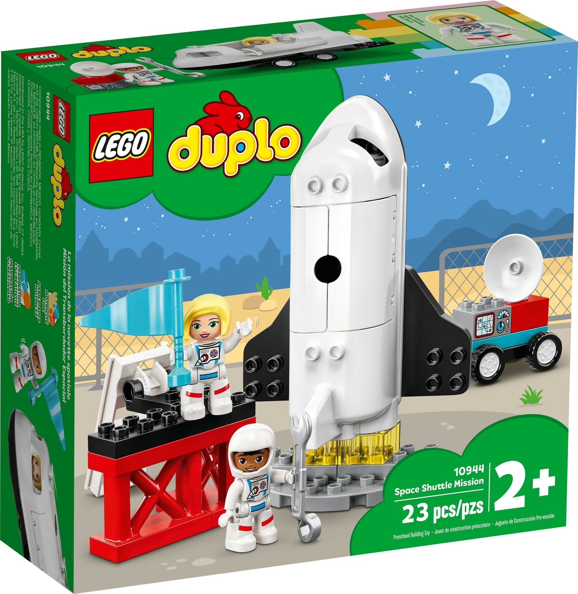 Конструктор LEGO DUPLO Town 10944 Экспедиция на шаттле