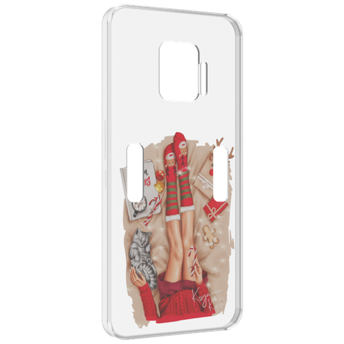 Чехол MyPads уютный-арт женский для ZTE Nubia Red Magic 7 Pro задняя-панель-накладка-бампер