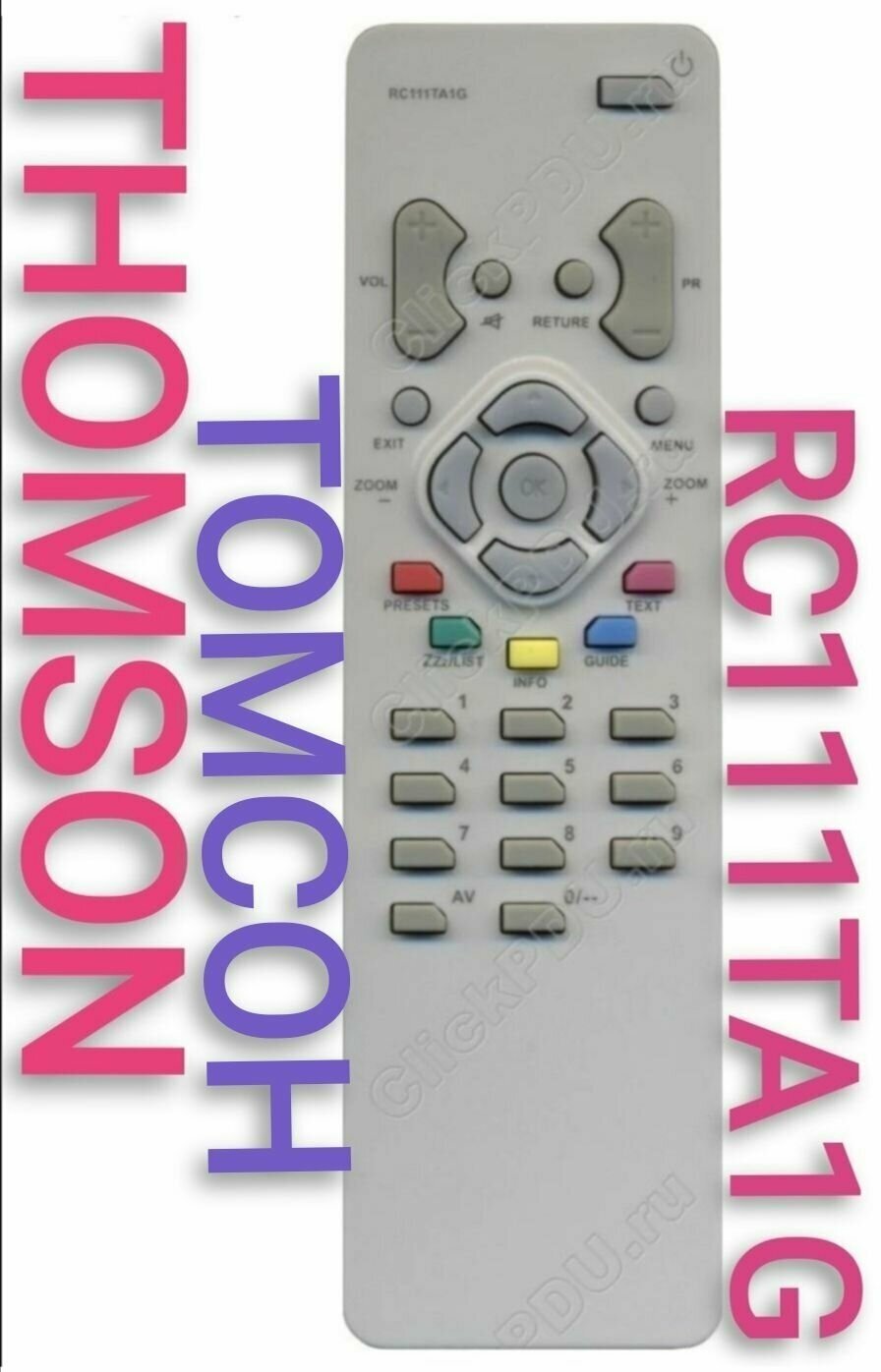 Пульт RC111TA1G для THOMSON/томсон телевизора