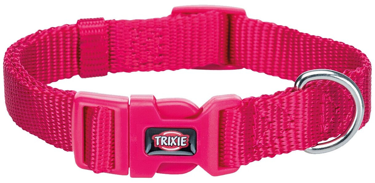 Ошейник для собак Trixie Premium L–XL нейлон фуксия 25 мм 40 – 65 см (1 шт)