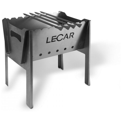 Мангал разборный металлический LECAR +4 шампура