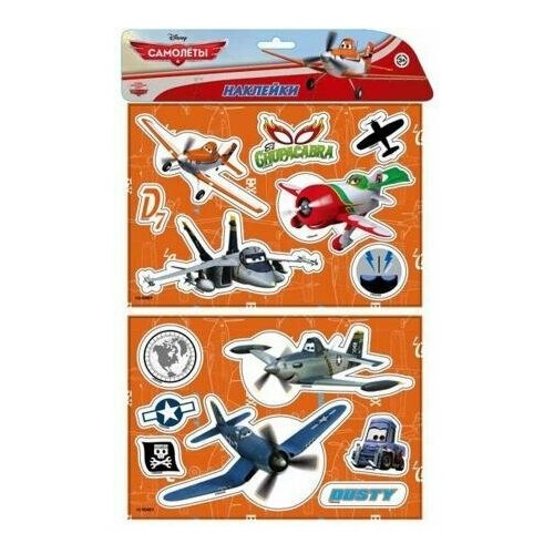 наклейки 3d action cars 12 20 5см cr ad06002 15 шт Наклейки 3D ACTION! PLANES 12*20,5см PL-AD06002 (15 шт)