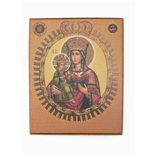 Икона Леснинская Божия Матерь, размер - 40x60 икона кипрская божия матерь размер 40x60