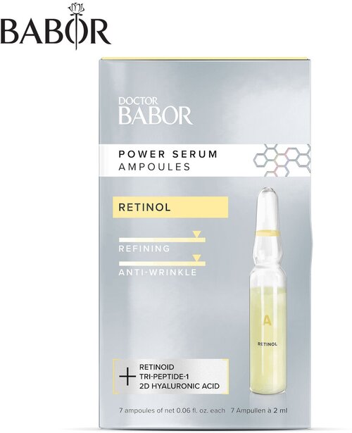 BABOR Сыворотка для лица Ампулы с ретинолом и гиалуроновой кислотой / Power Serum Ampoules Retinol DOCTOR BABOR (0,3%)