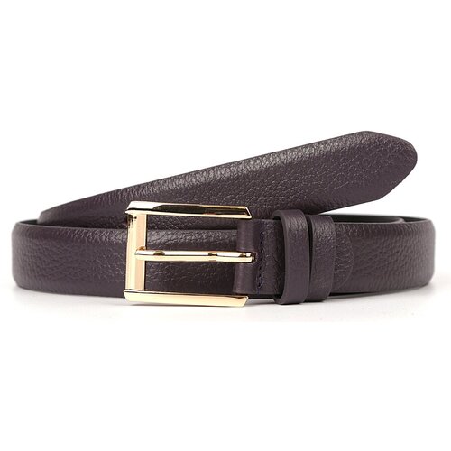 фото Ремень fabretti, натуральная кожа, для женщин, фиолетовый