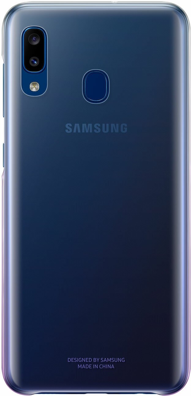 Чехол-крышка Samsung для Galaxy A20, поликарбонат, розовый - фото №4