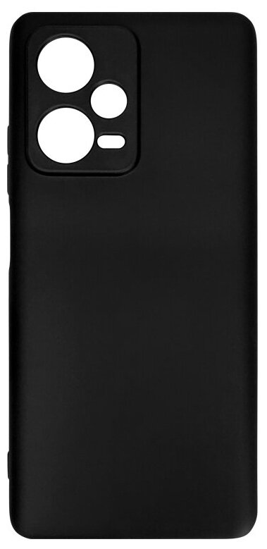 Силиконовый чехол для Xiaomi Redmi Note 12 Pro+ (5G) DF xiCase-82 (black)