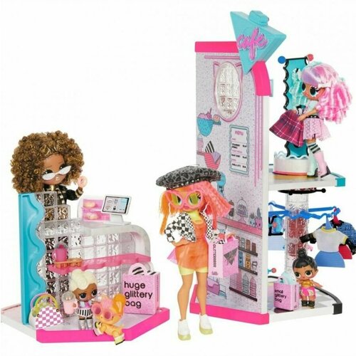 LOL Surprise OMG Mall of Surprises- Торговый центр от Лол лол игровой набор кукла с мебелью смузи бар серия 5 lol surprise house of surprises snack bar 580249