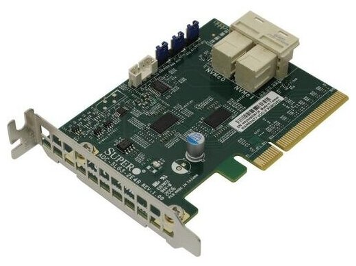 HBA-адаптер Supermicro AOC-SLG3-2E4R