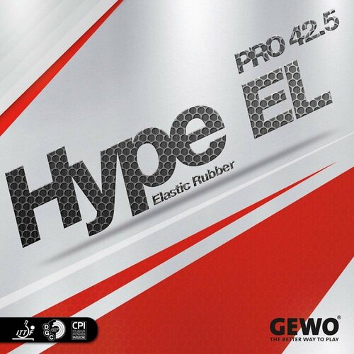 Накладка Gewo HYPE EL PRO 42,5 накладка gewo hype el pro 40 0