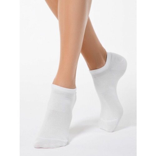 фото Женские носки morrah укороченные, размер 37-41, белый