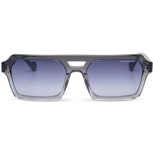Солнцезащитные очки KREUZBERGKINDER, голубой, серый