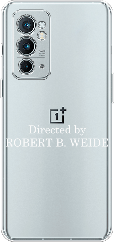 Силиконовый чехол на OnePlus 9RT / ВанПлас 9RT "Robert B Weide", прозрачный