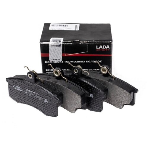 21080-3501800-83 Комплект тормозных колодок-LADA SPORT