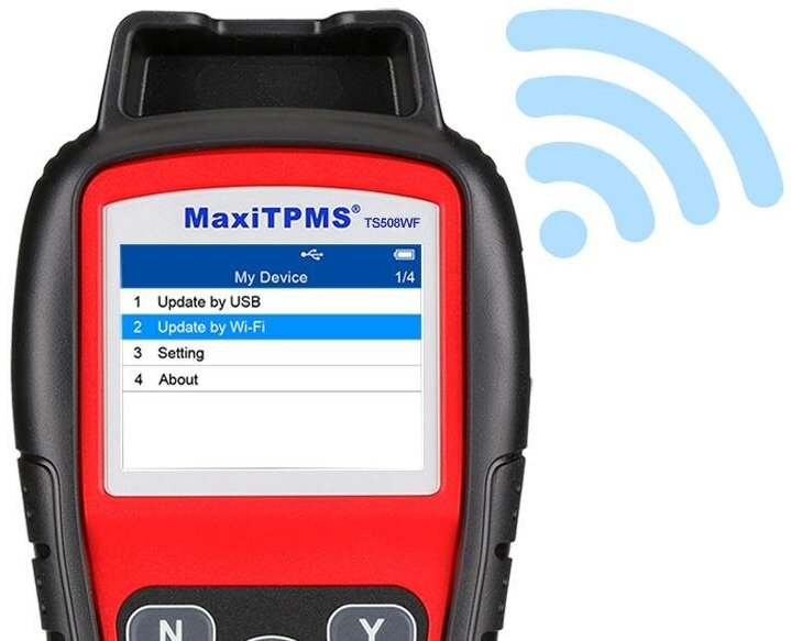 Сканер / программатор системы давления шин TPMS фимы AUTEL TS508