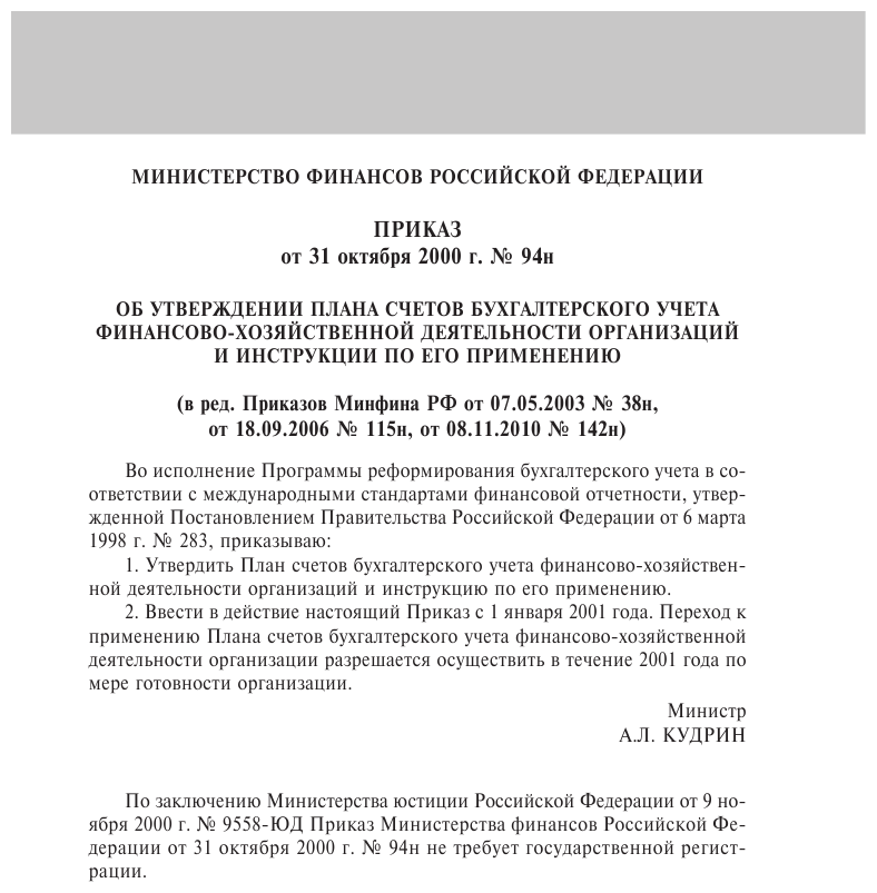 План счетов бухгалтерского учета финансово-хозяйственной деятельности организаций и инструкция по его применению на 2024 год - фото №5