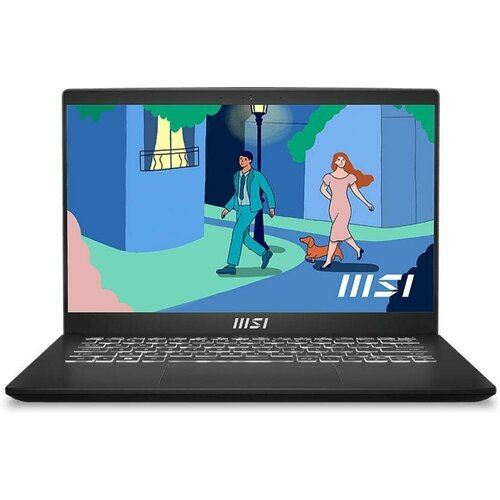 Ноутбук MSI Modern 14 C5M-010XRU черный 6244100₽