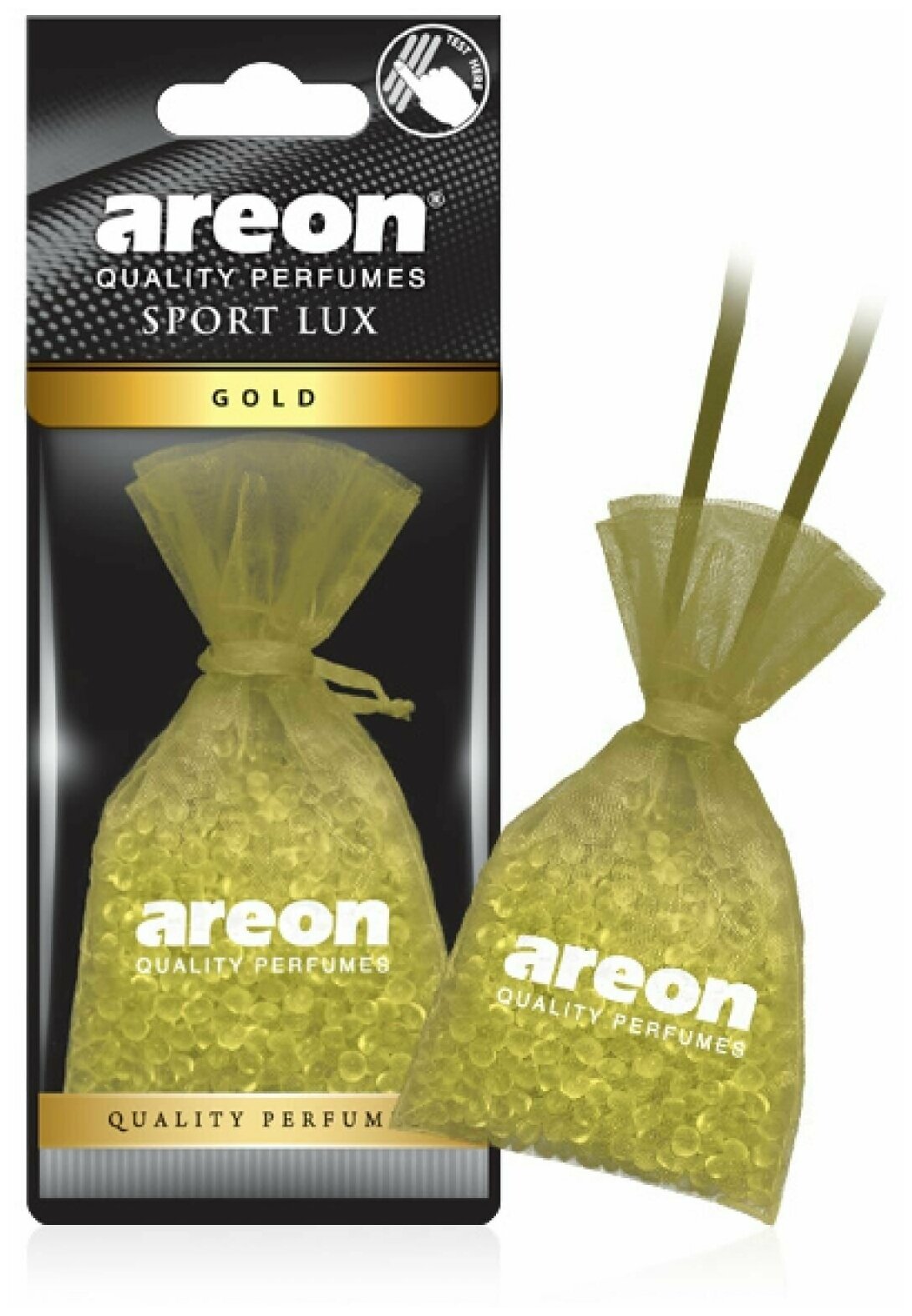 Освежитель воздуха "AREON" PEARLS LUX GOLD/ Золото, мешочек с гранулами 704-APL-02