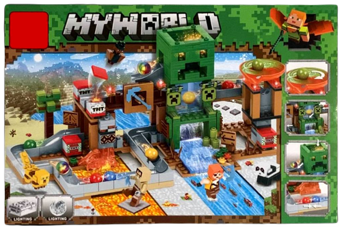 Конструктор Майнкрафт Игрушка Minecraft My World набор 