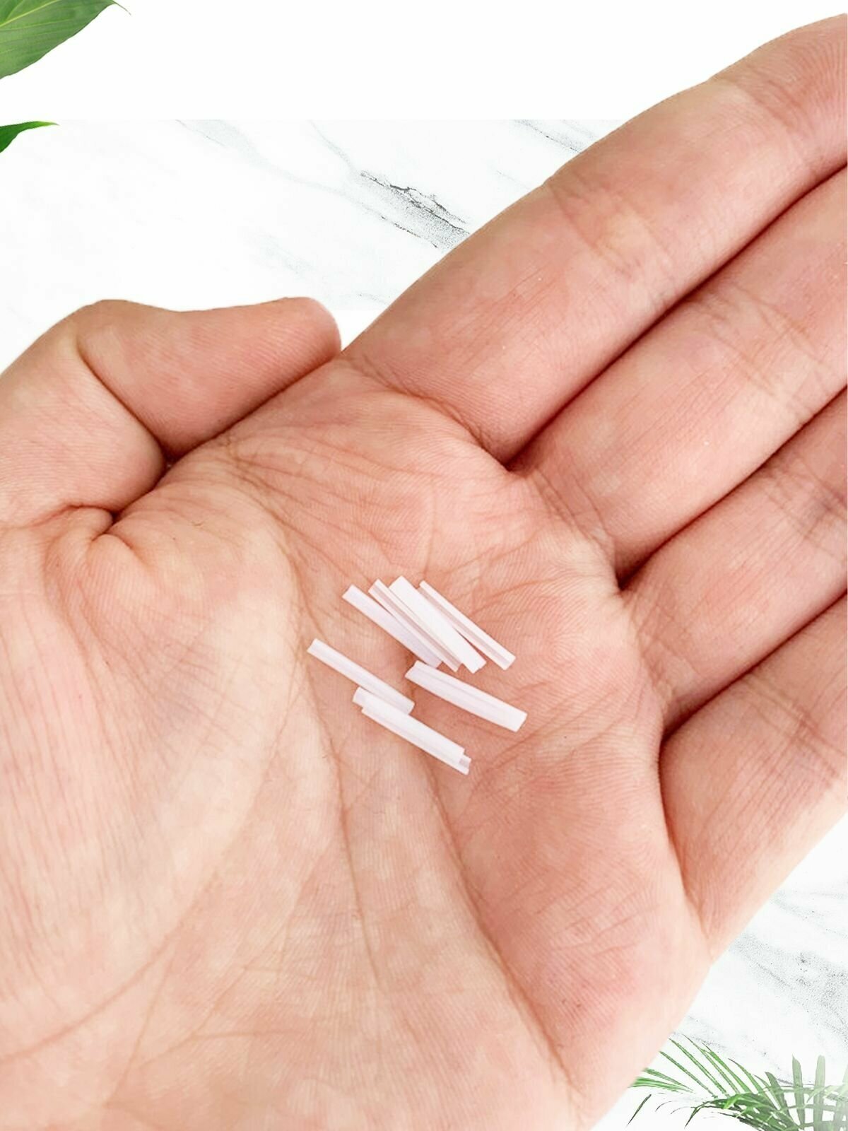 Набор педикюрный от вросшего ногтя QuisLife: Полоски-корректоры для выпрямления ногтей 10 шт