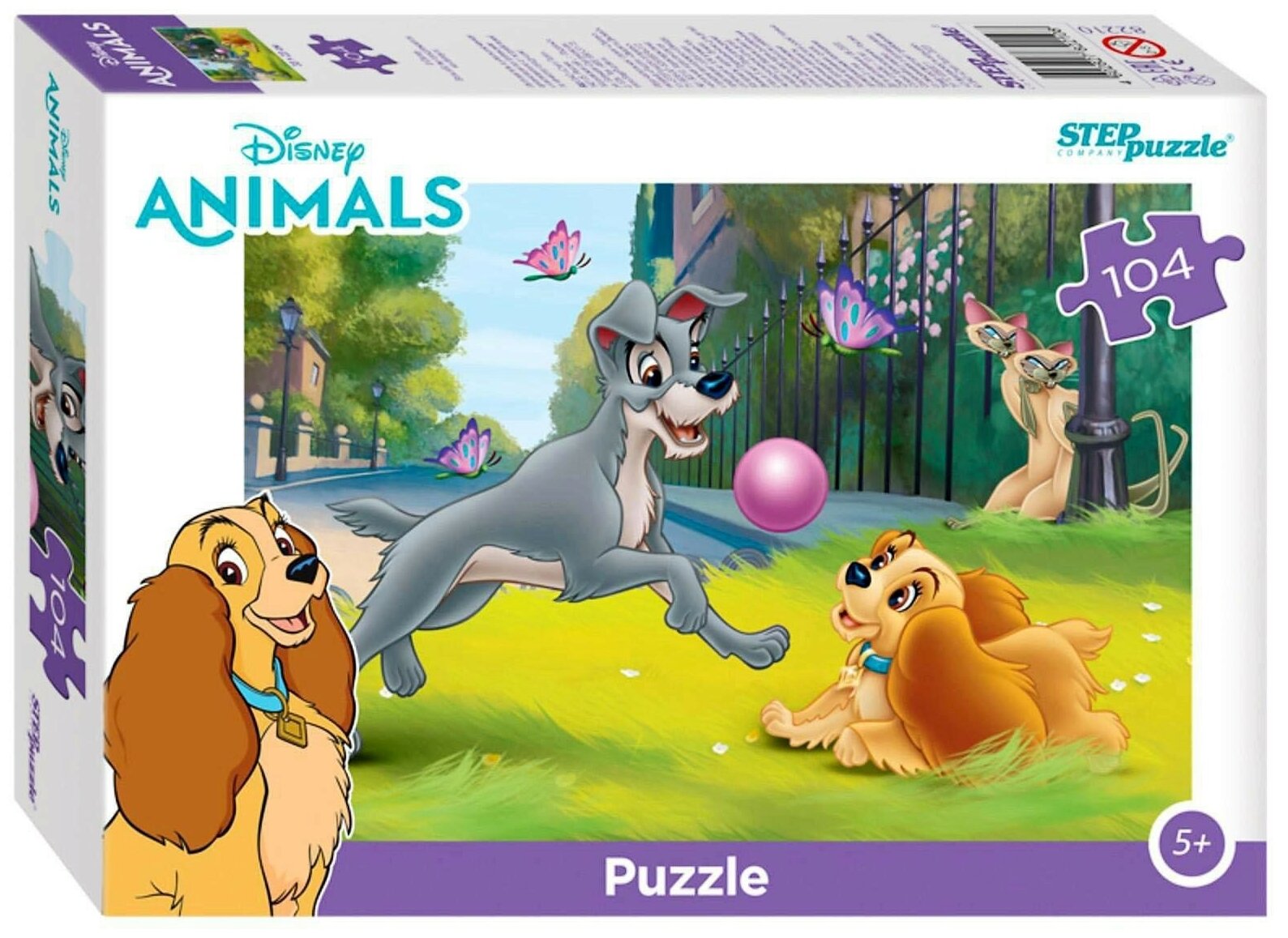 Пазл Step Puzzle 104 элемента, Зверята Дисней Disney 82210