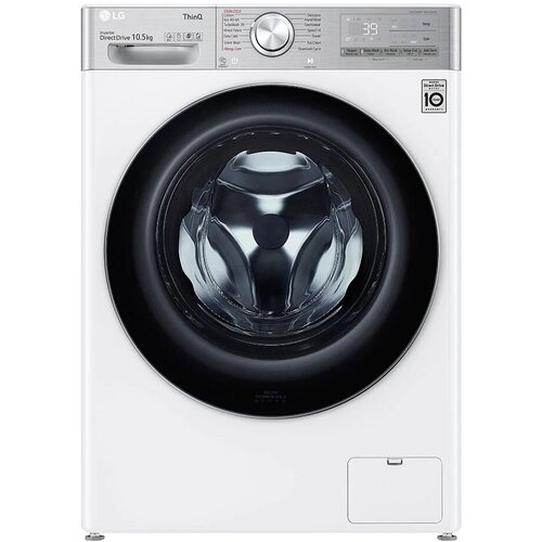 Стиральная машина LG F4WV910P2WE пан англ класс A загр фронтальная макс105кг белый 8712500₽