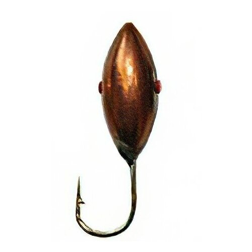 Мормышка вольфрамовая Тульская Овсинка 25 Медь 5шт 1295₽