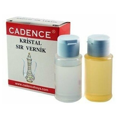 Финишный двухкомпонентный лак Cadence Crystal Glaze Varnish Set
