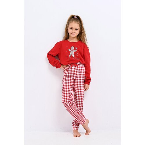 Пижама Sensis, размер 122-128, красный