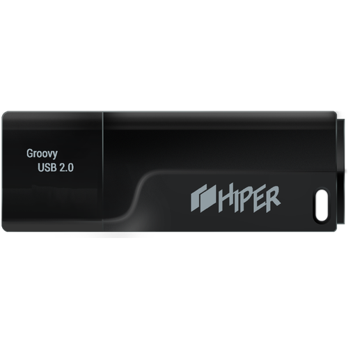 USB Flash накопитель 128Gb HIPER Groovy T128 Black (HI-USB2128GBTB)