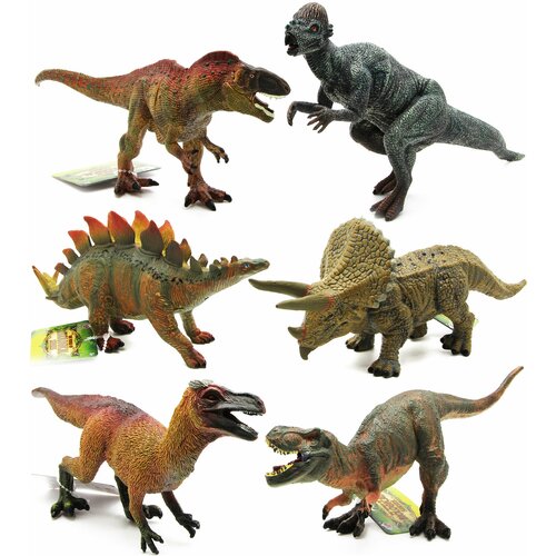 Набор фигурок динозавров 6 штук.
