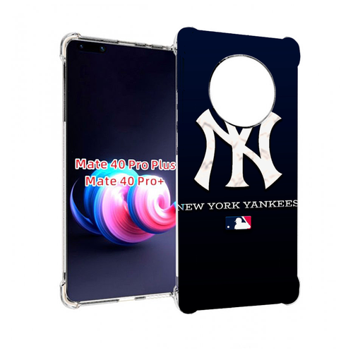 Чехол MyPads нью ойрк янкис бейсбол для Huawei Mate 40 Pro+ Plus задняя-панель-накладка-бампер