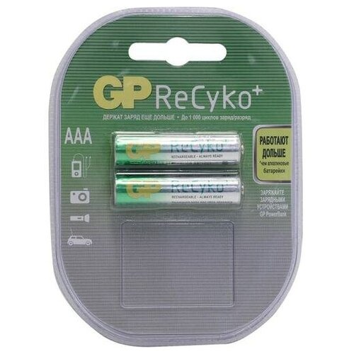 Аккумулятор Gp ReCyko+ 85AAAHCB аккумуляторная батарейка gp aaa hr03 ni mh 2700 мач 8 шт