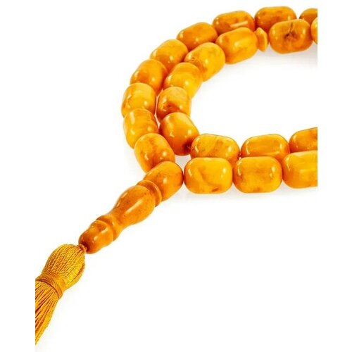 фото Браслет-нить, янтарь, 10 шт., размер 40 см, размер one size amberhandmade