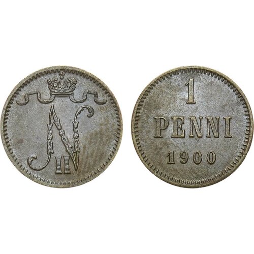 1 пенни 1900 года.