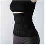 Неопреновый корректирующий корсет для тренировки Waist Training фитнес пояс для похудения, черный