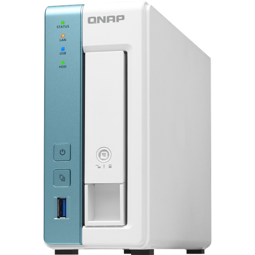 Сетевое хранилище QNAP TS-131K белый