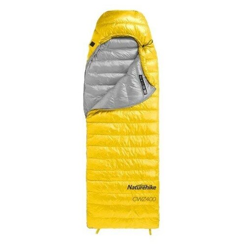 Спальник Naturehike CWZ400 Down envelope yellow р M Apricot 799900₽