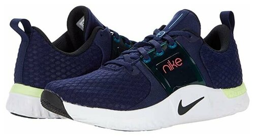 Кроссовки NIKE, демисезон/лето, беговые, размер 6.5US, синий