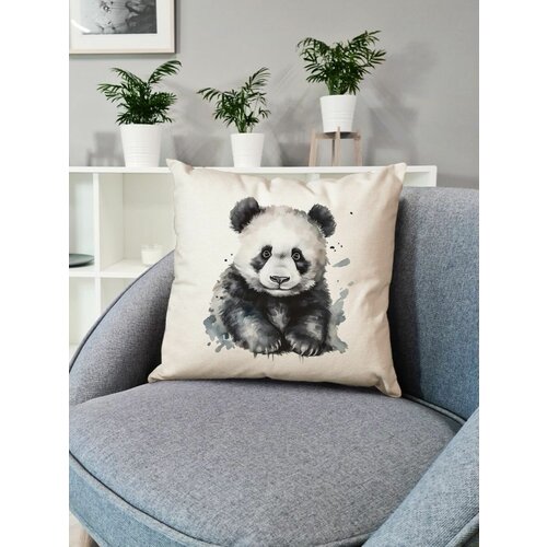 Подушка декоративная 40х40 см панда