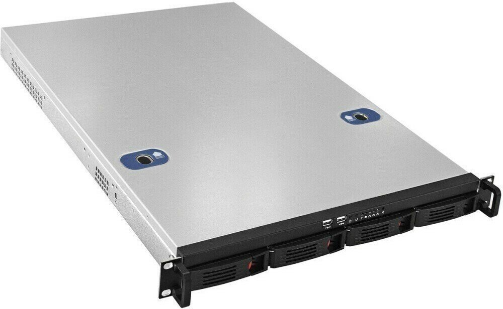 Корпус серверный 1U Exegate 19", высота 1U, глубина 660, БП 700W, 4xHotSwap, USB - фото №2