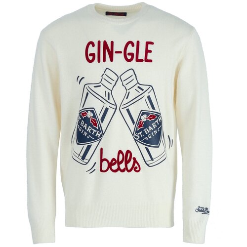 джемпер MC2 Saint Barth HERON.GIN GLE 10 белый+принт m