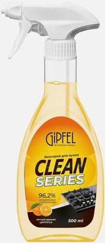 Изображение товара Экоспрей для кухни Gipfel Clean Series антижир 52306 500 мл