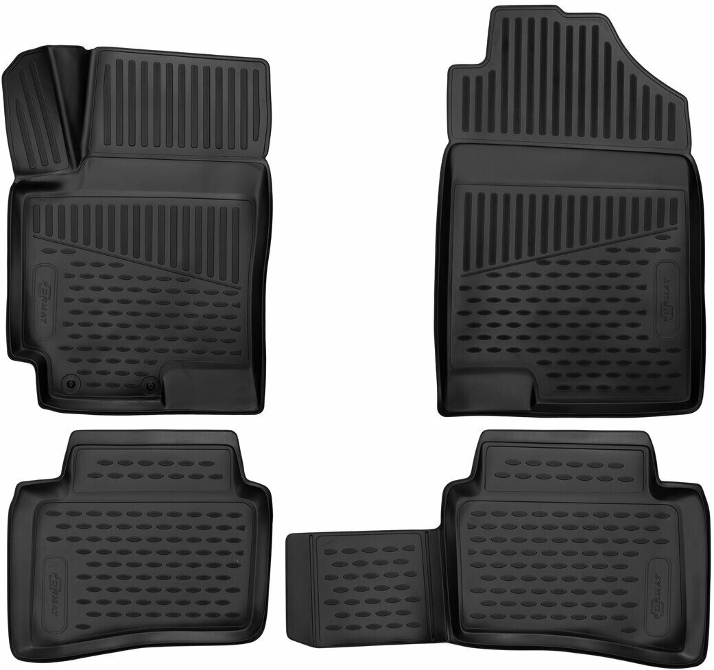 фото Коврики 3D в салон для BMW X5 (G05) 2018-, 4шт. (ПУ, повышенная износостойкость) БМВ Х5