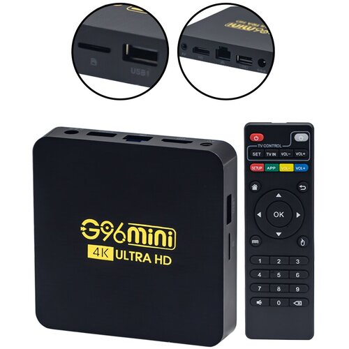Цифровая приставка ресивер Android G96mini TV BOX Allwinner H313 2G16G 380000₽